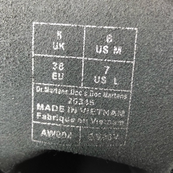 Dr Martens 1460 Bex Smooth Leather Platform Ankle Boots Women’s 7 Shoes - Picture 12 of 12